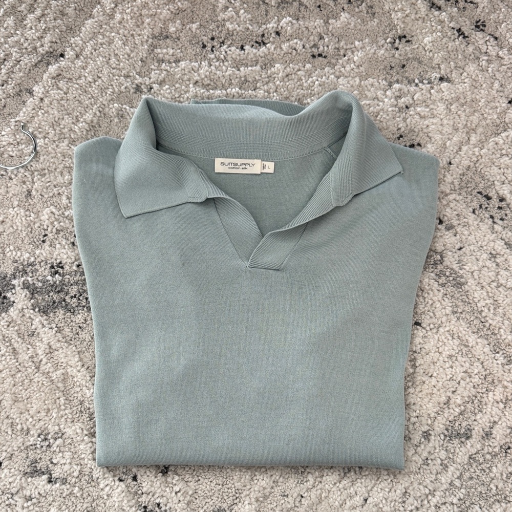 Men's Polo Shirt - Light Blue